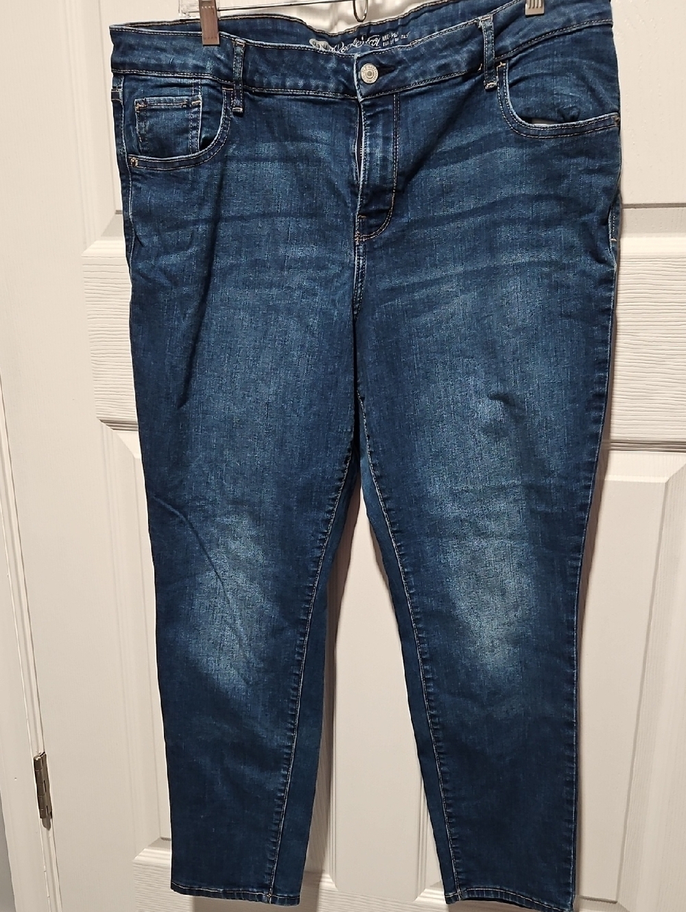 Old Navy ROCKSTAR Women's Skinny Jeans - Dark Blue Wash